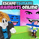Escape Tsunami Brainrots Online