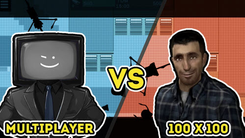 100 Cameramans Vs 100 Skibidists Io screenshot