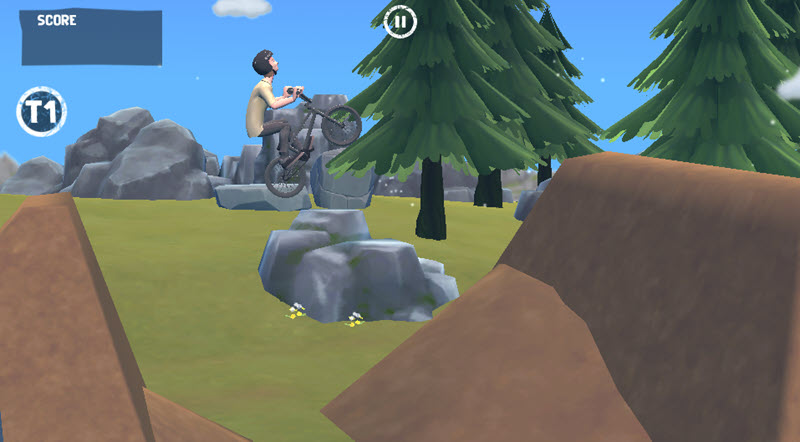 Airborne BMX screenshot