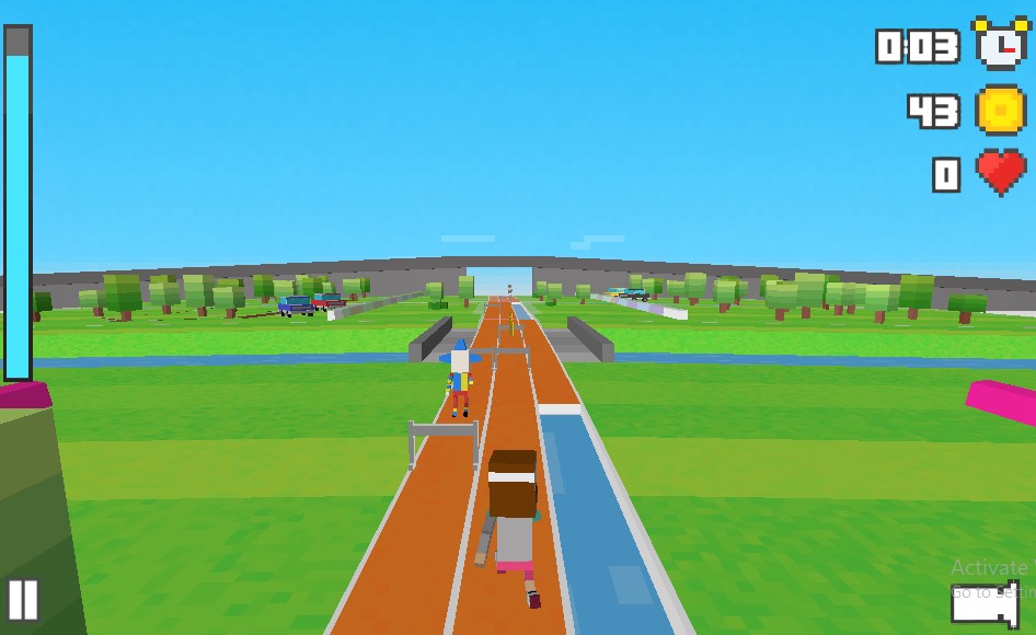 Blocky Runner screenshot