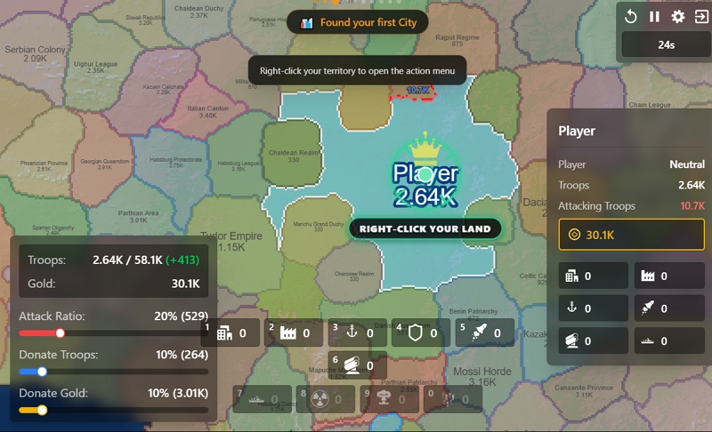 FrontWars.io screenshot