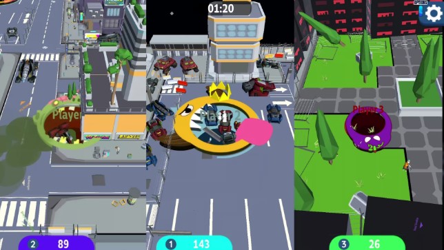 Hole.io screenshot