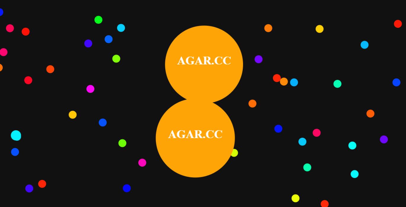 Agario's simple interface