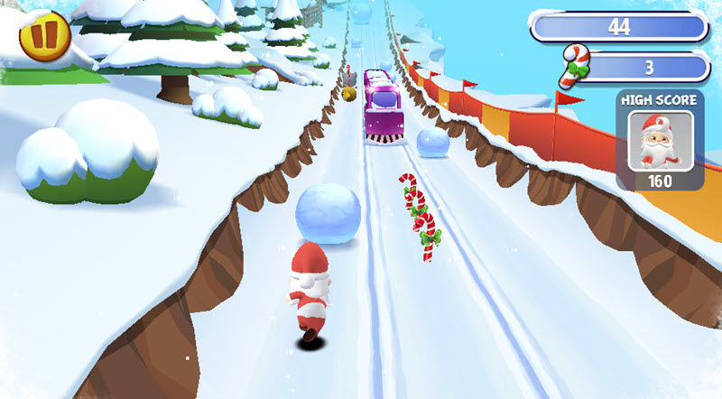 Santa Run screenshot